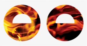 Flames Round Bottle Opener