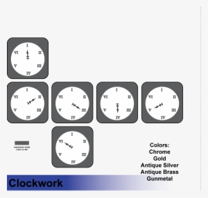 Metal Clockwork D6 - Circle