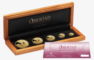 1/20-1 Oz Libertad Gold Set - Libertad Gold Proof Set 2016