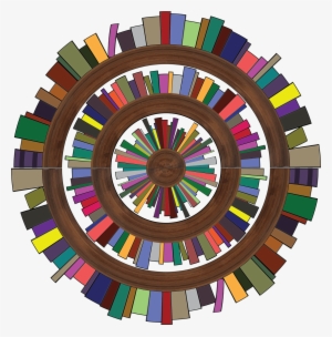 This Free Icons Png Design Of Radial Bookshelves 2