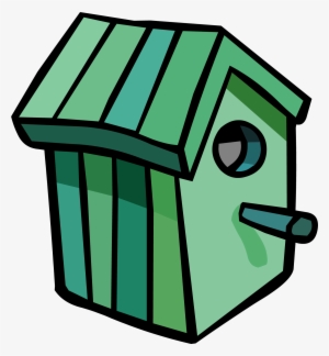Green Birdhouse - Png - Club Penguin