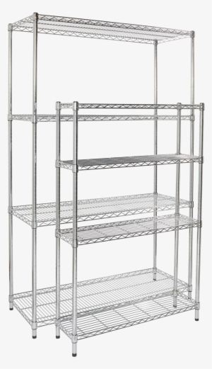 Chrome Ip Shelving 4-tier Units - Shelf
