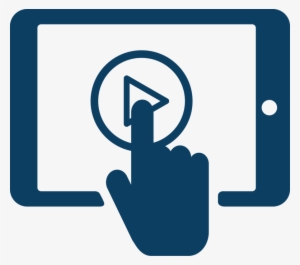 Education Clipart Touchscreen Computer Icons - Touching Ipad Icon Png