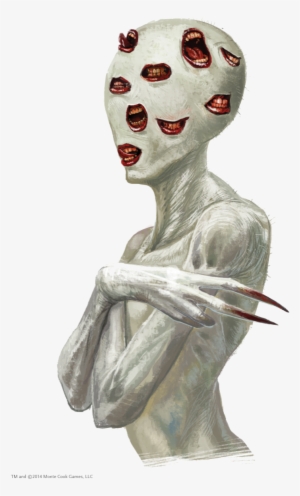 A Creation Of Monte Cook's Numenera, The All White, - Numenera Character Art