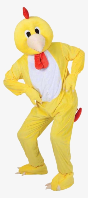 Mini Mascot Funky Chicken Costume - Giant Funky Chicken Mascot Fancy Dress Costume One