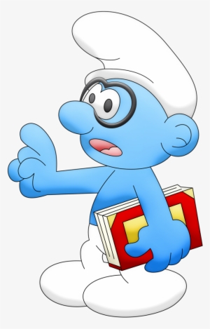 Co Smurfs Smurf Genio - Pitufos Animados Png