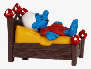 Smurf, Bed, Sleep, Tired, Smurfs, Figure - Sleep