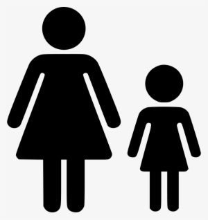 Png File Svg - Mother And Daughter Icon Transparent