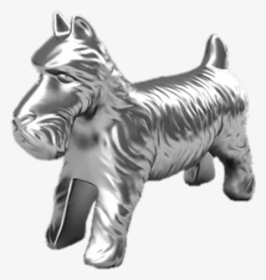 Monopoly Game Piece Dog - Monopoly Scottie Dog