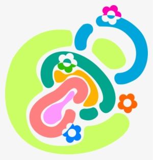 Vector Illustration Of Newborn Infant Baby Pacifier - Illustration