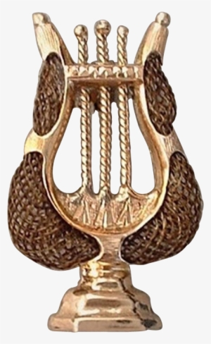 A Rare 10k Rose Gold Antique Victorian Mourning Brooch - Trophy