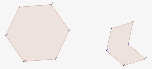These Two Hexagons Have In Common The Fact That Each - Diagram