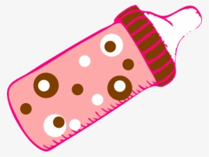 Baby Bottle Clipart - Pink Baby Bottle Clip Art