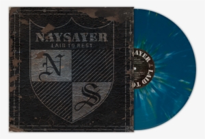 Laid To Rest Lp Blue W/ White & Green Splatter Vinyl - Reaper Records: Naysayer - Laid To Rest Cd