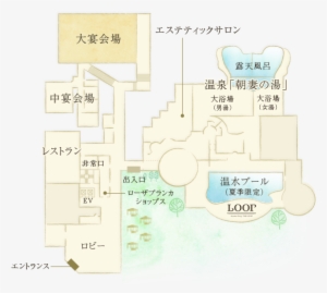 館内図 - Hotel Rosa Blanca