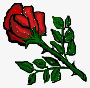 Red Rose Clip Art - Clip Art
