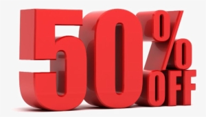 50 Percent Off Png Background Image - 50 Off Sale Png