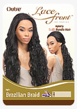 Outre Batik Bundle Lace Front Wig Brazilian Braid