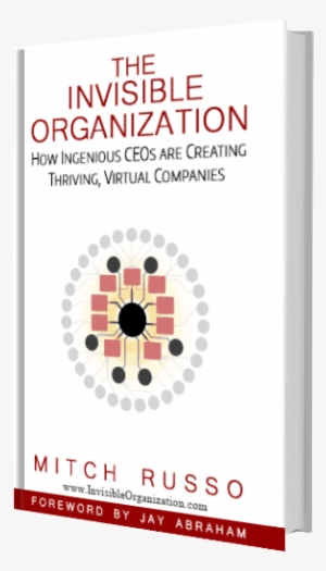 3d Book Cover Template - Invisible Organization By Mitch Russo