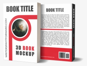 3d Book Mockup Paperback - Book Cover Mock Up Png