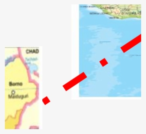 Map Of Africa Continent Showing Nigeria - Nigeria