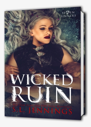 Wicked Ruin 3d Book - Se7en Sinners 1 Sl Jennings