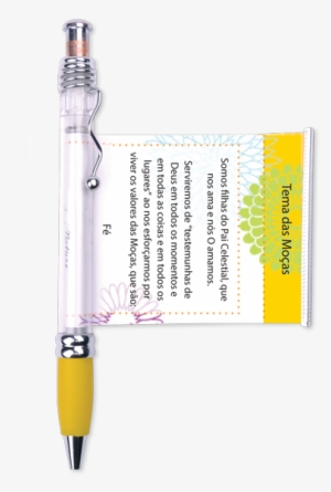 Caneta Pergaminho Das Moças - False Scroll Pen -- Young Women Theme