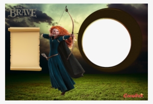 Anúncios - Trefl 4-in-1 Puzzle Merida The Brave Disney