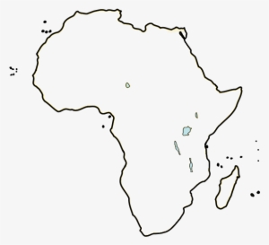Be - Blank Map Of Lakes Of Africa