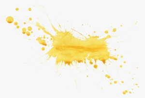 Gold Paint Splatter Png
