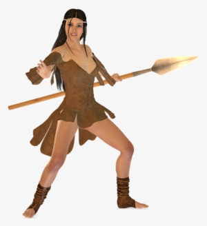 Woman, Warrior, Tube, Beauty, Elegant, Determined - Female Warrior Clipart