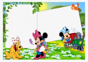 Frames Png Mick Clipart Baby Minnie - Mickey Mouse