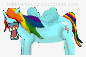 Rainbow Dash - " - Rainbow Dash Ugly Pony