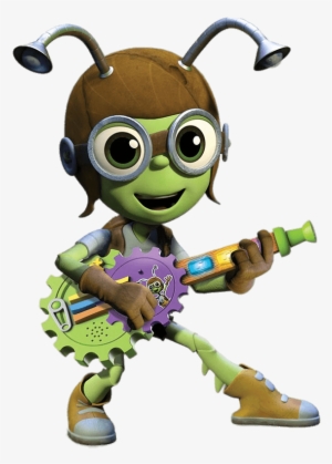 Beat Buts Crick On His Guitar Png - Beat Bugs: Come Together Activity Book