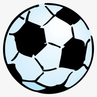 Soccer Ball Glossy Clip Art Download - Cartoon Soccer Ball Clip Art