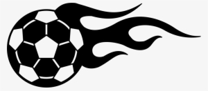 Football Ball In Flames Svg Png Icon Free Download - Force Applying On A Ball