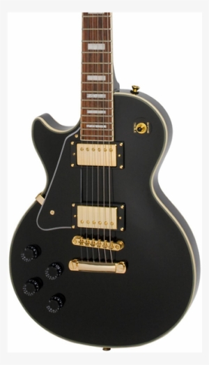 Epiphone Les Paul Custom Pro Left Handed Electric Guitar - Epiphone Les Paul Custom Pro Lh Ebony