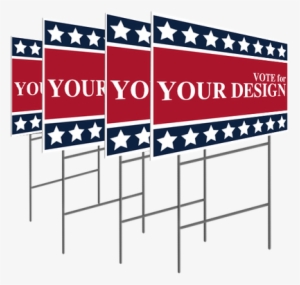 Full Color 4mil Coroplast - Trump Pence For President Yard Sign