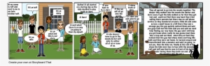 All Because Of A Dare - Storyboard