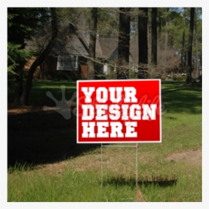 Corrugated Yard Sign - Design