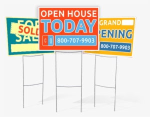 1&2 Color Yard Signs - Komische Oper Berlin