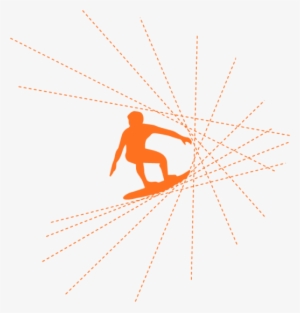 Cool Math Orange Surfer - Logarithm Vector Png