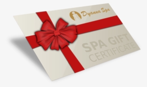 You Can Buy Dyanna Spa Gift Certificates - Gift Card