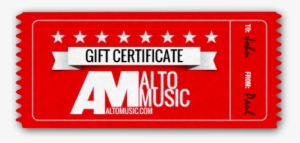 Alto Music Gc Image - Paper Product