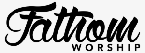 Fathom Worship Logo - Ilustracao De Icone De Moda E Beleza