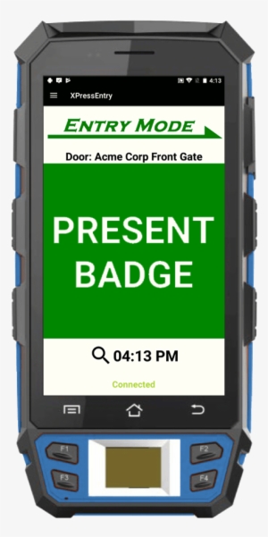 Xpid Biometric Handheld Reader - Mobile Device