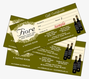 Gift Certificate - Fiore Artisan Olive Oils & Vinegars