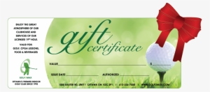 Golf Lesson Gift Certificate