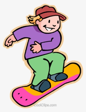 Niños Jugando, Niños, Niño En Snowboard Libres De Derechos - Desenho Menino Brincando Png