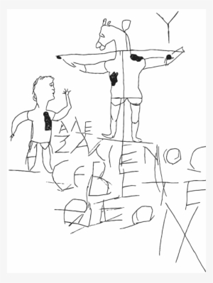 Anti-christian Graffiti - Alexamenos Worships His God